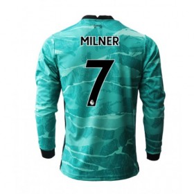 Liverpool Fodboldtrøjer James Milner 7 Udebanesæt 2020/21 Langærmet